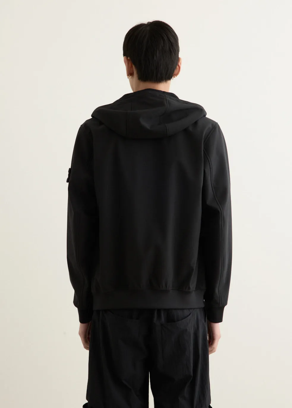 Light Soft Shell Hooded Jacket