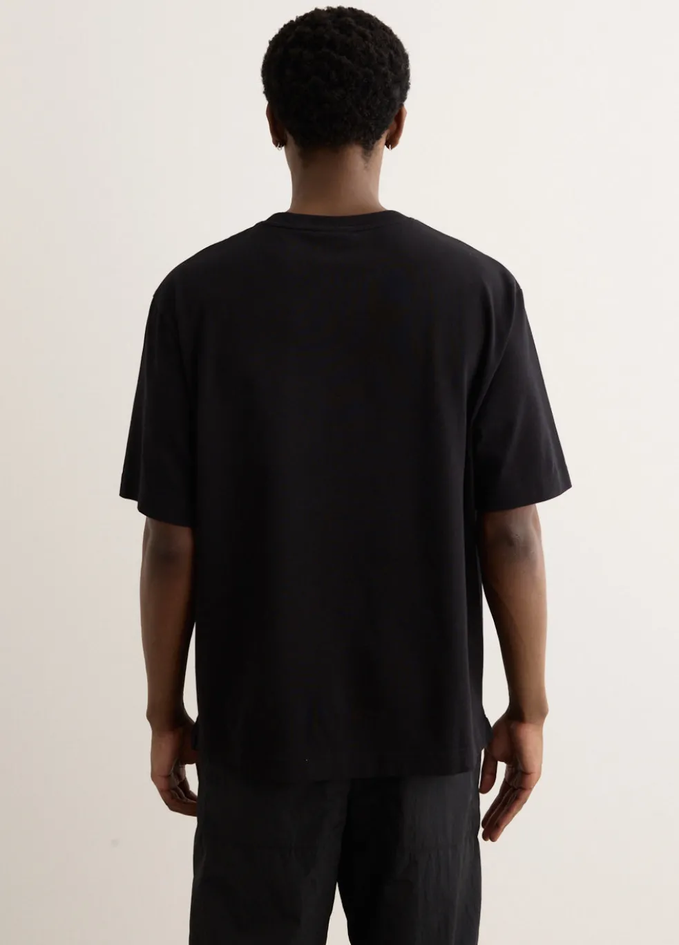 Line Handwriting Oversize T-Shirt