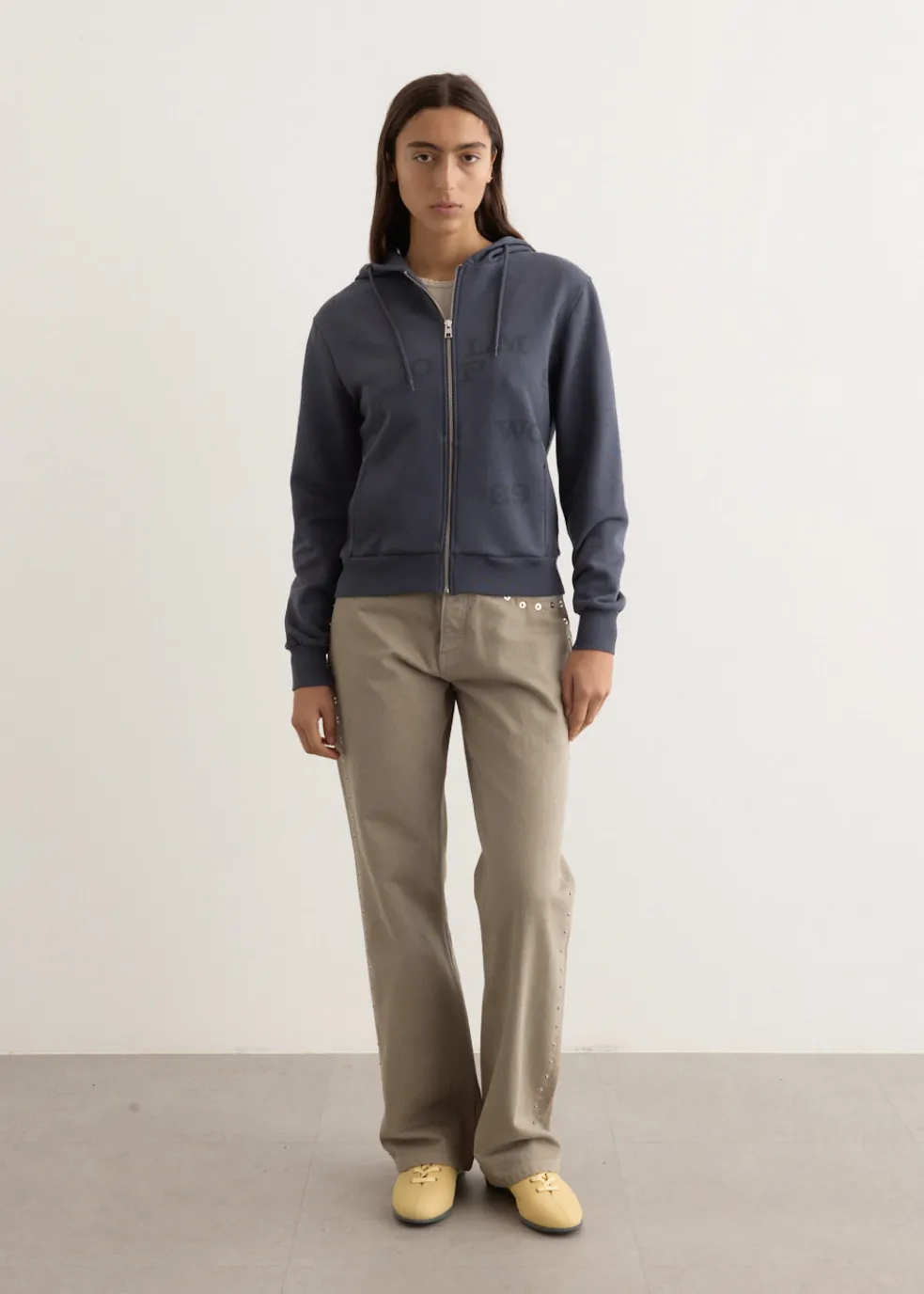 Lio Zip-Up Hooded Sweatshirt