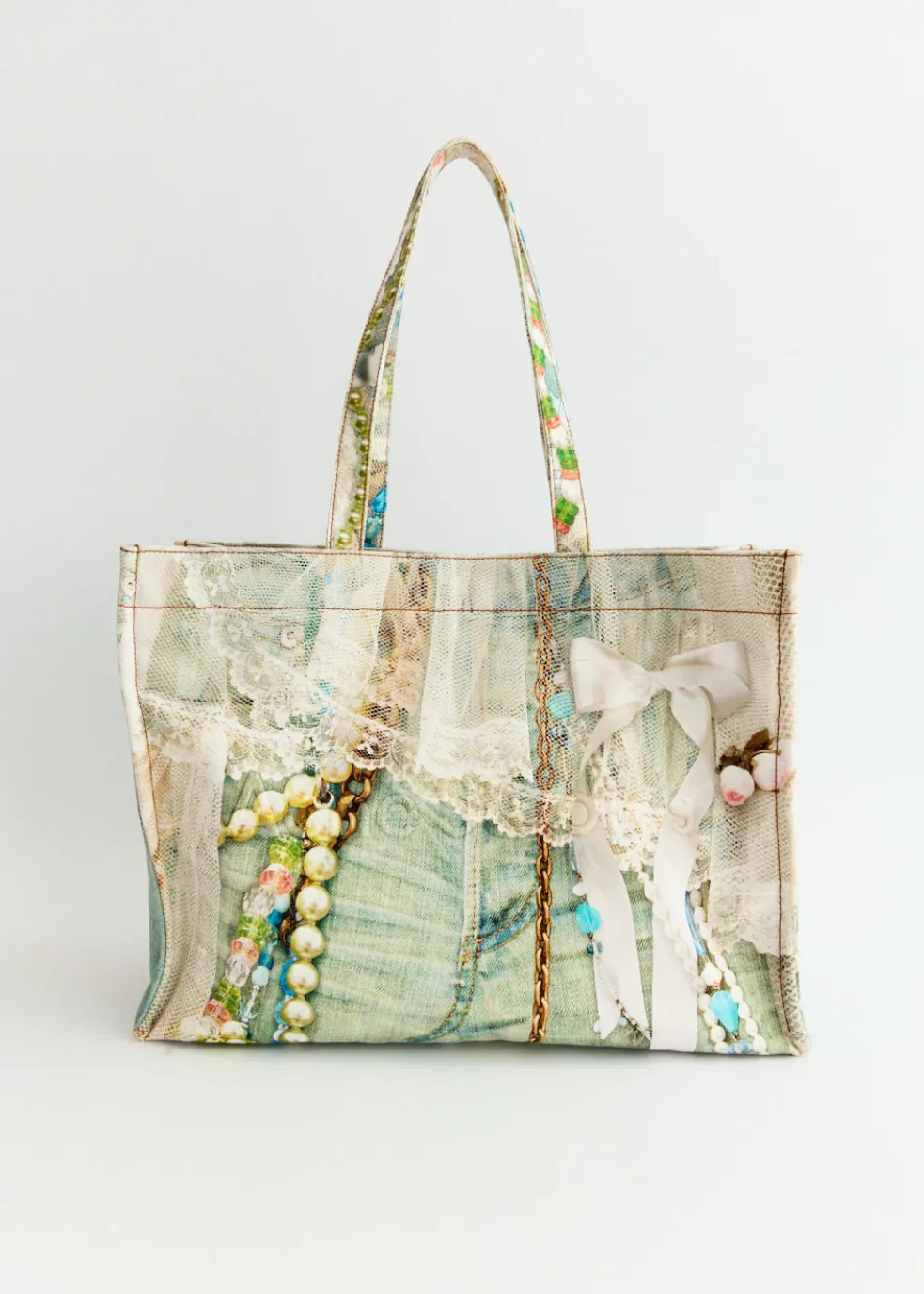 Logo Shoulder Tote Bag