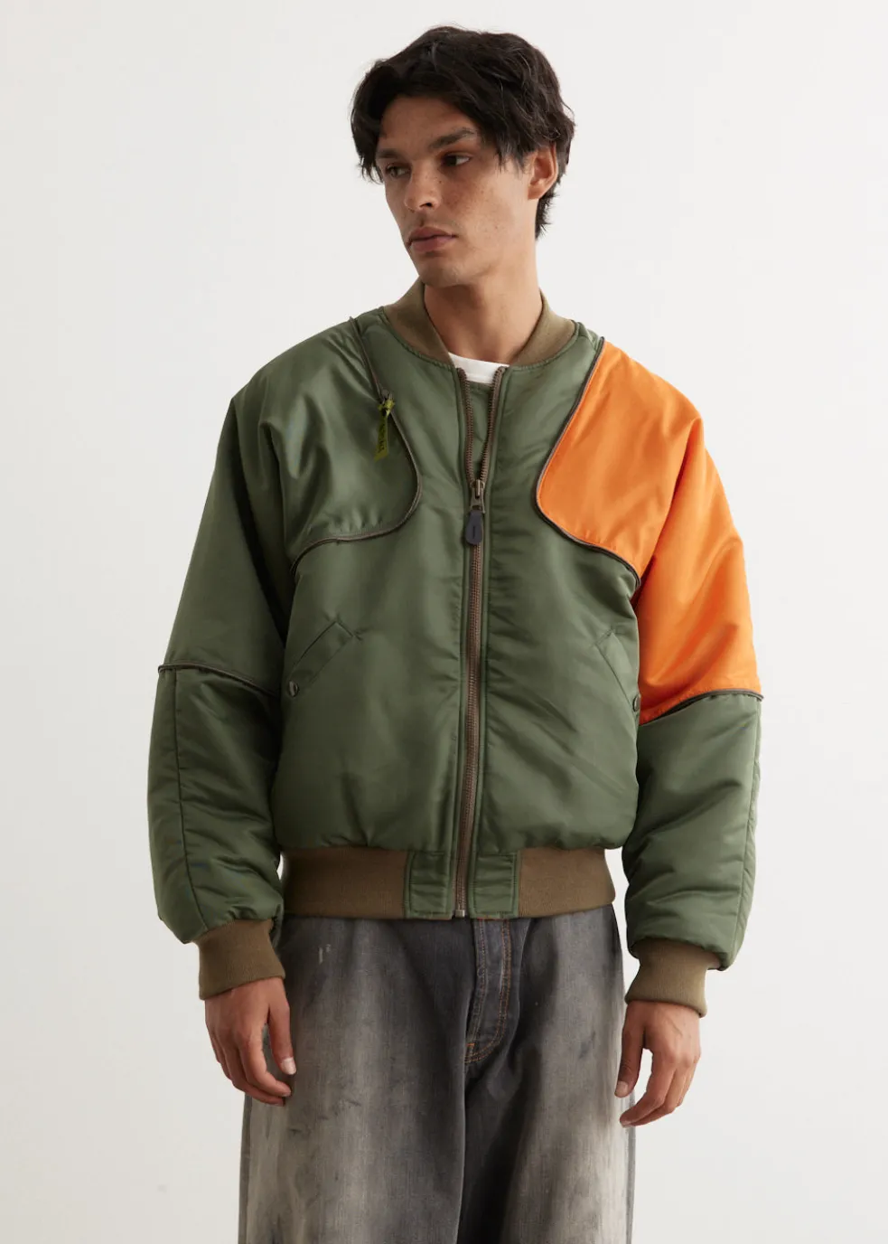 MA-1 Nylon SHAM BOMBER Jacket