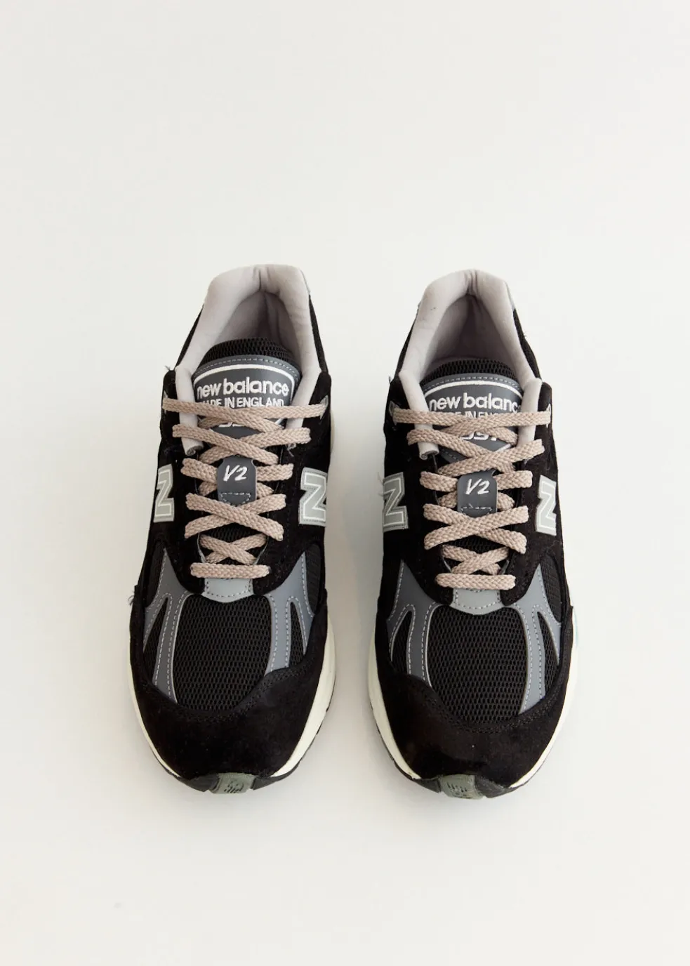 MADE in UK 991v2 'Black' Sneakers