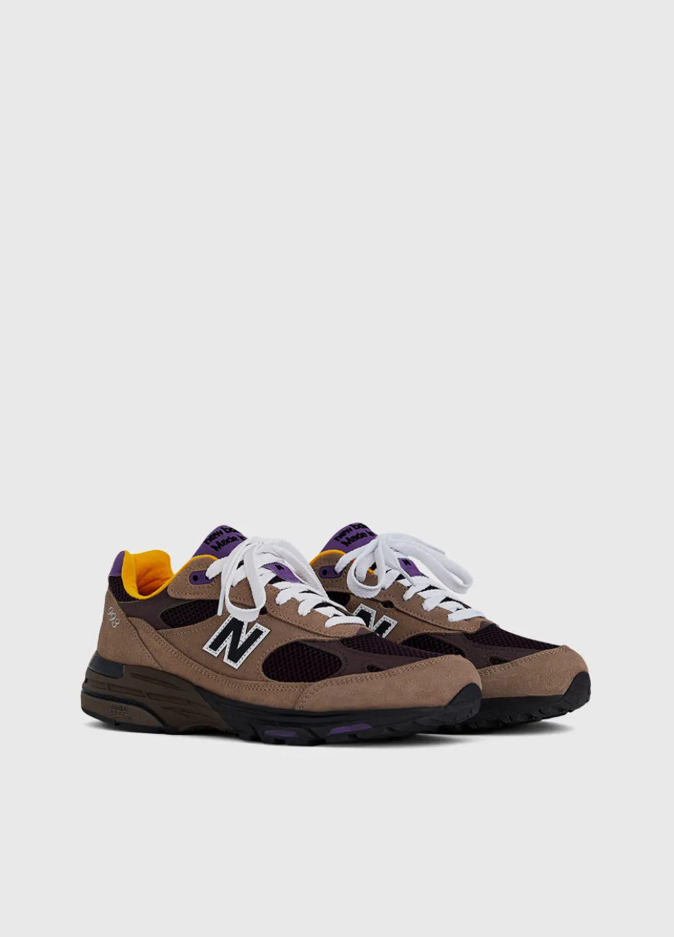 MADE in USA 993 'Mushroom Midnight Violet' Sneakers
