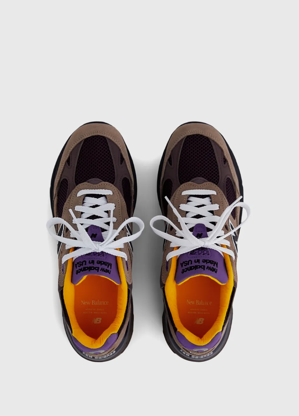 MADE in USA 993 'Mushroom Midnight Violet' Sneakers