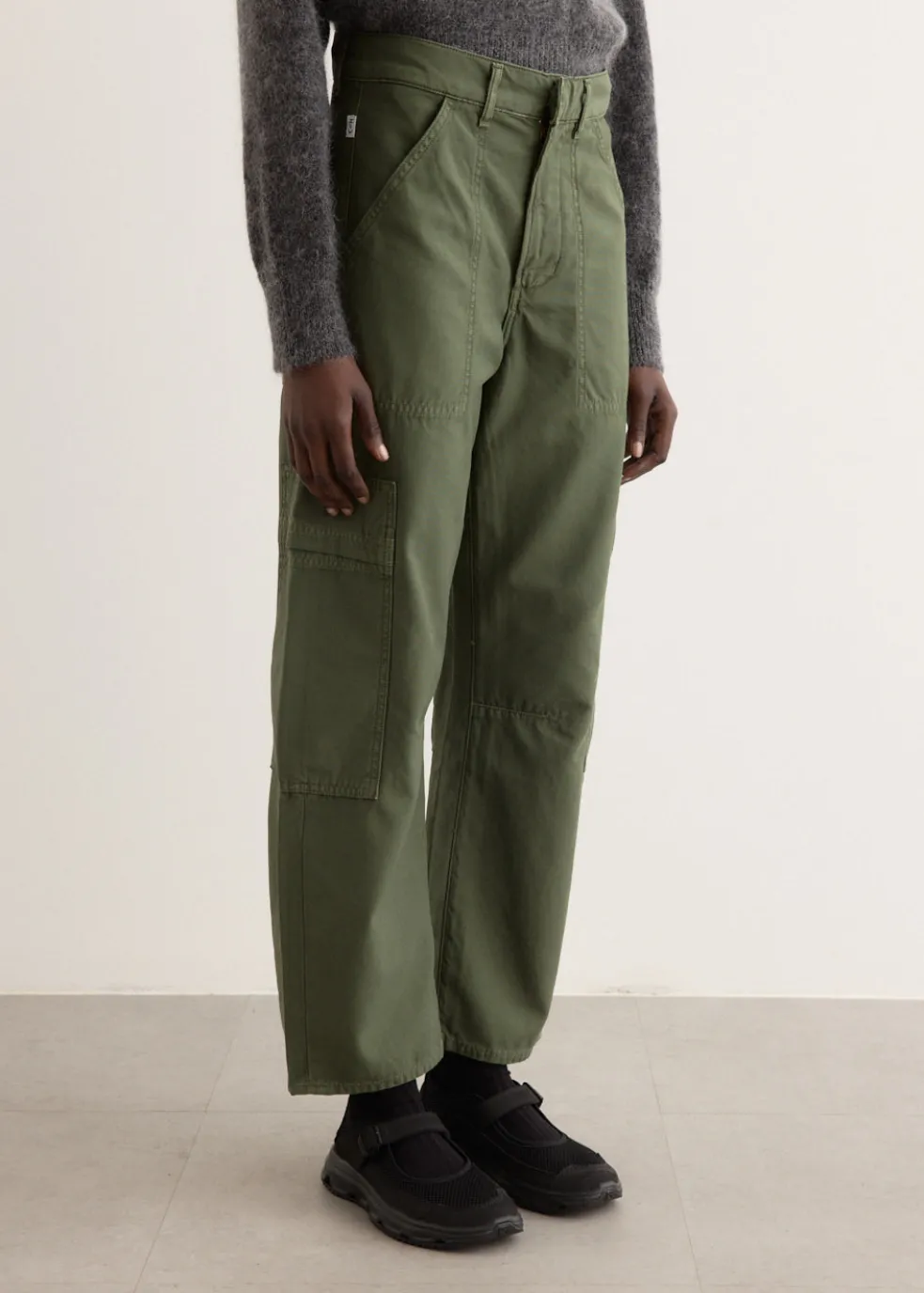 Marcelle Low Slung Cargo Jeans