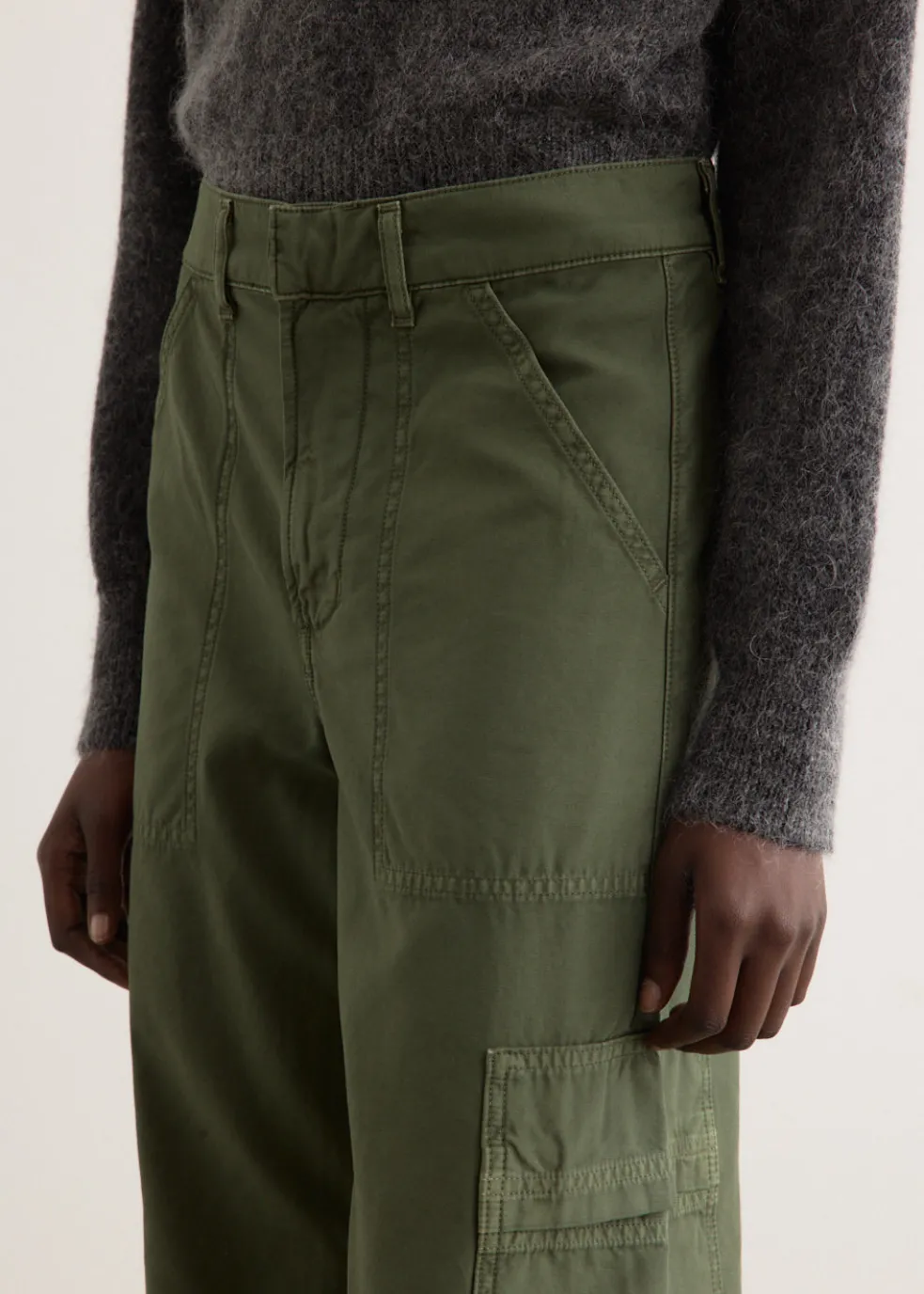 Marcelle Low Slung Cargo Jeans