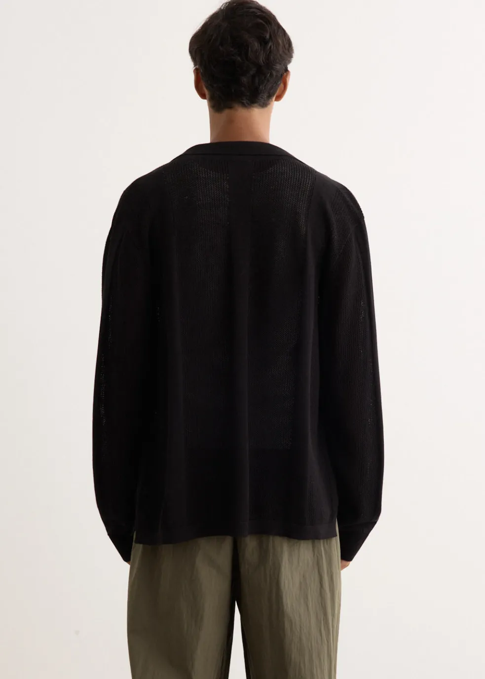 Metropolis Knit Camp Collar Shirt