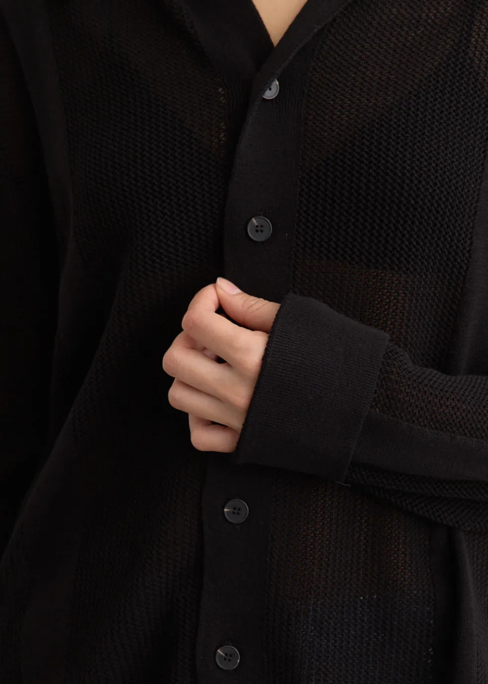 Metropolis Knit Camp Collar Shirt