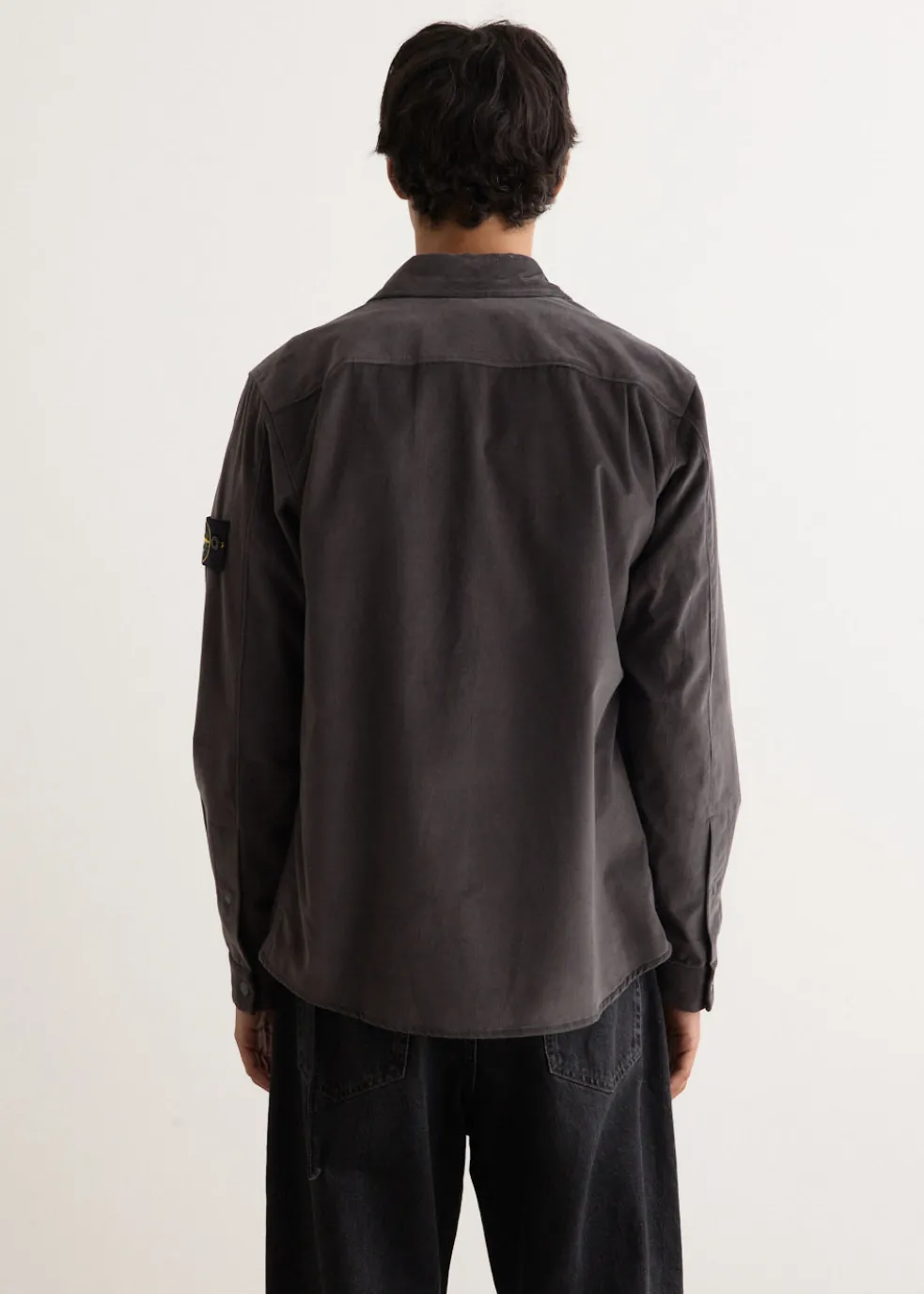 Micro Cotton Corduroy Overshirt