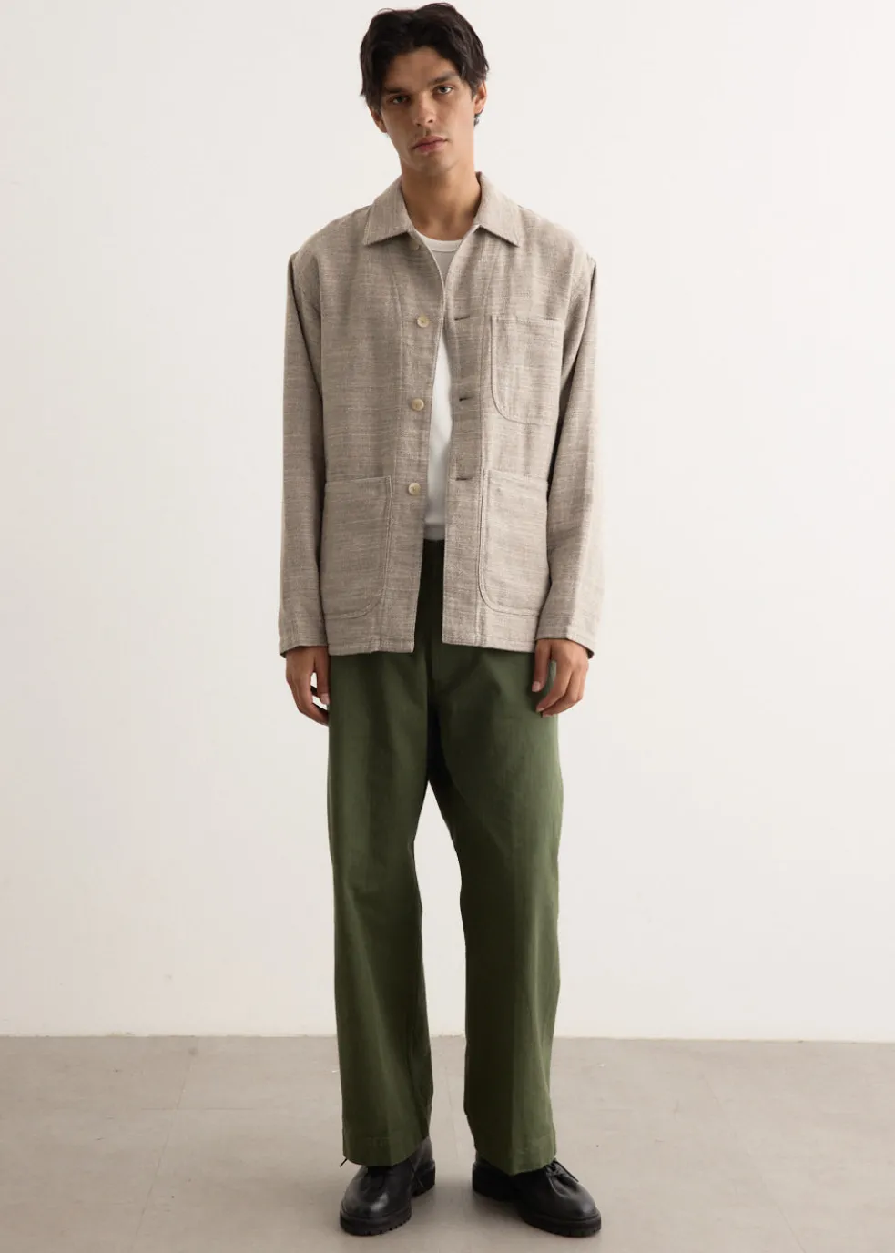 MIL Cotton Linen Chore Jacket