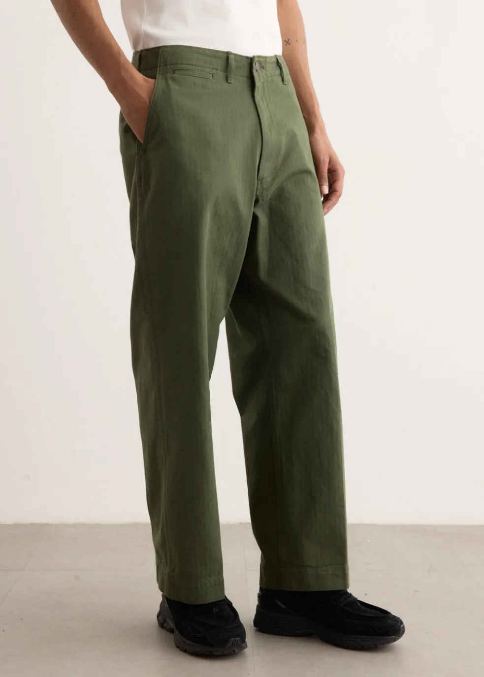 MIL Herringbone Trousers