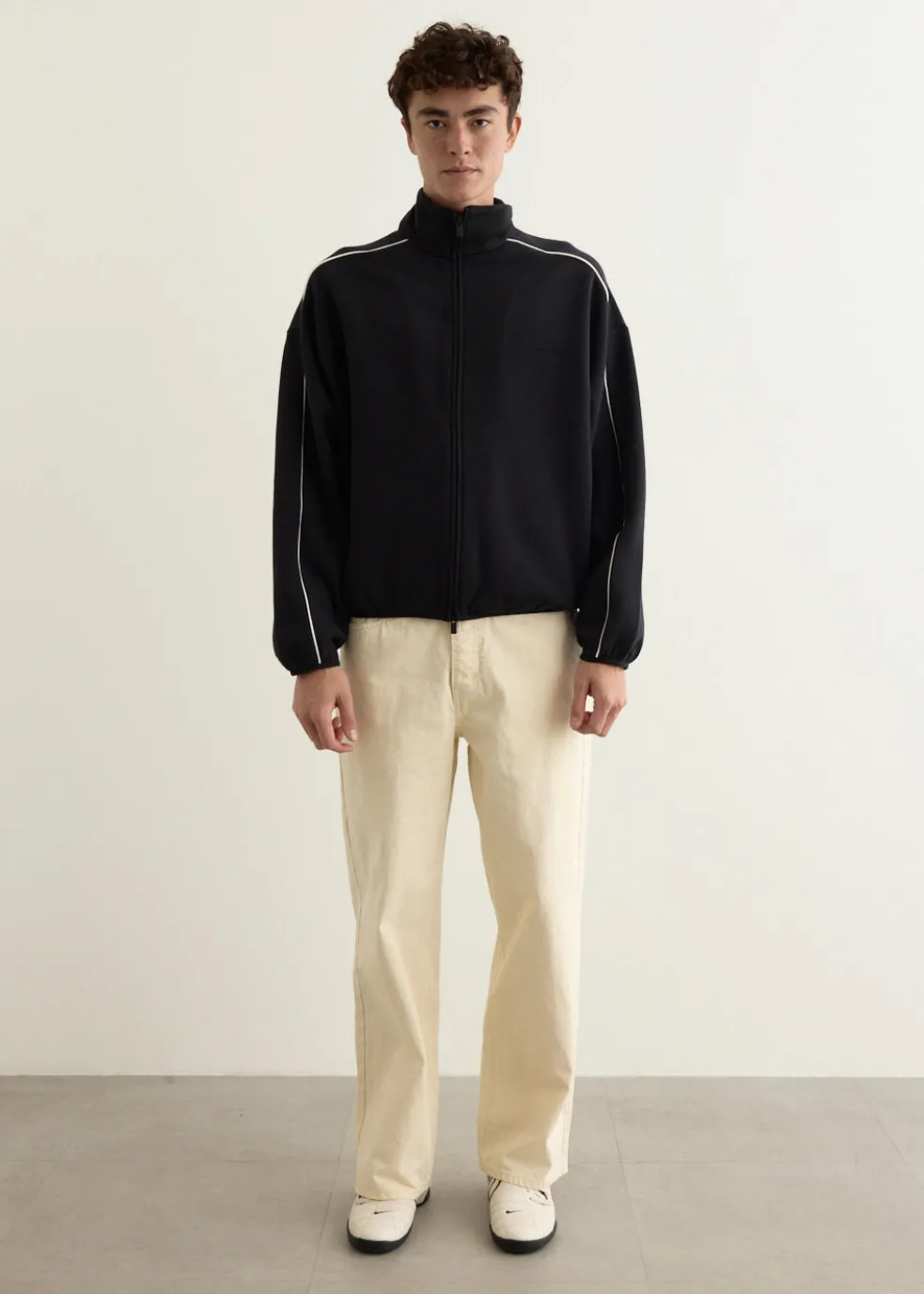 Modern Fit Fleece Track Jacket