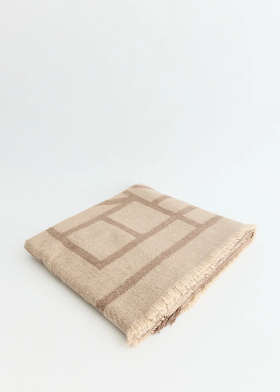 Monogram Wool Cashmere Scarf