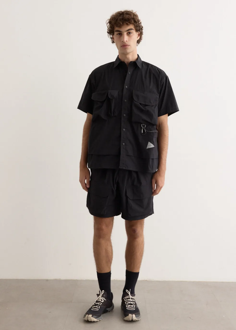 Multi Pocket Short Sleeve Shirt