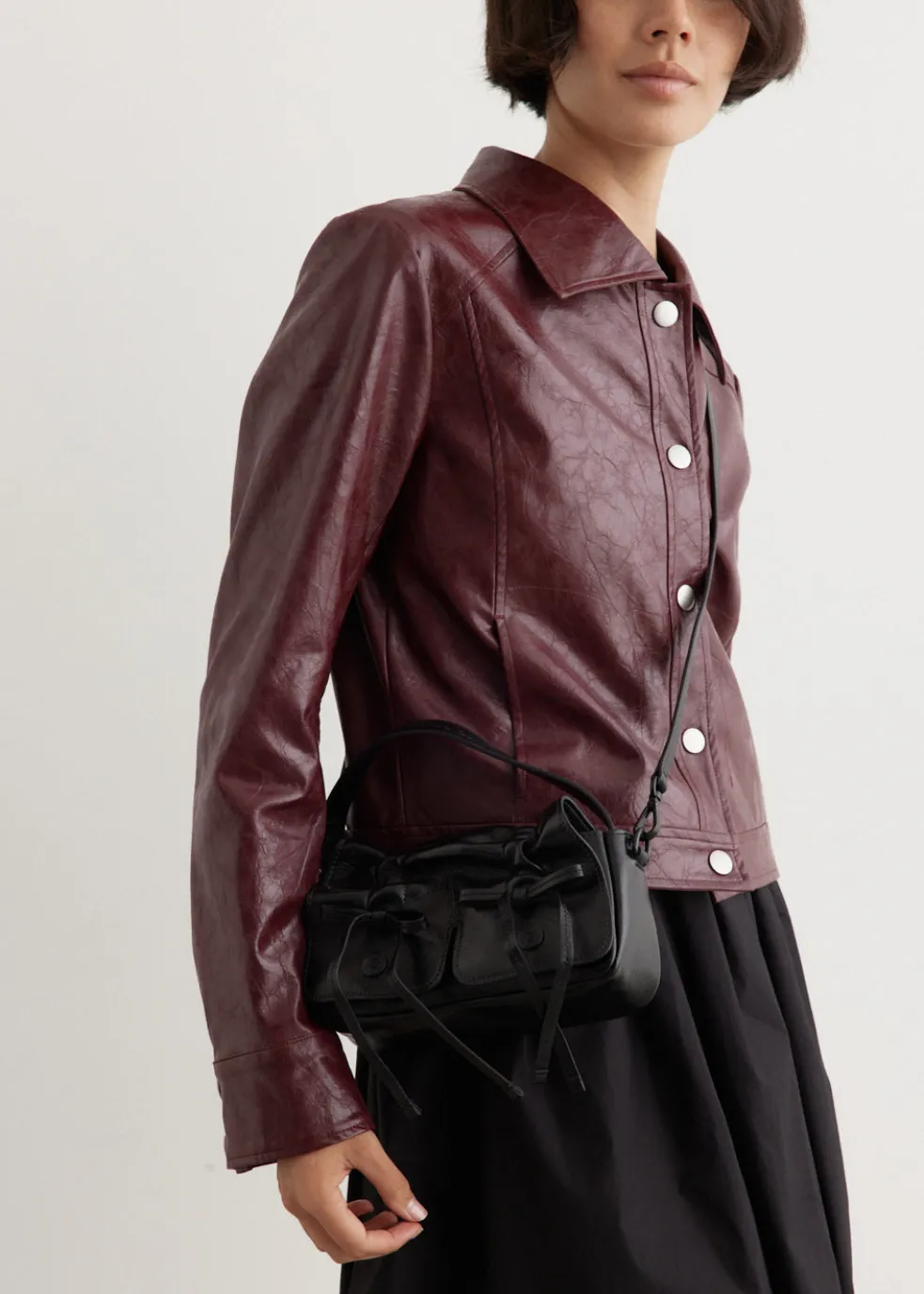 Multipocket Micro Crossbody Lux Bag