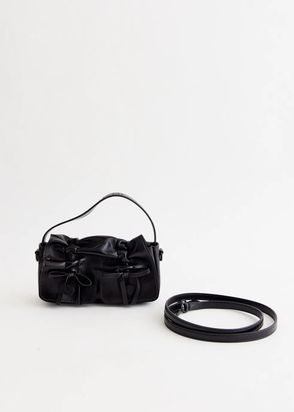 Multipocket Micro Crossbody Lux Bag