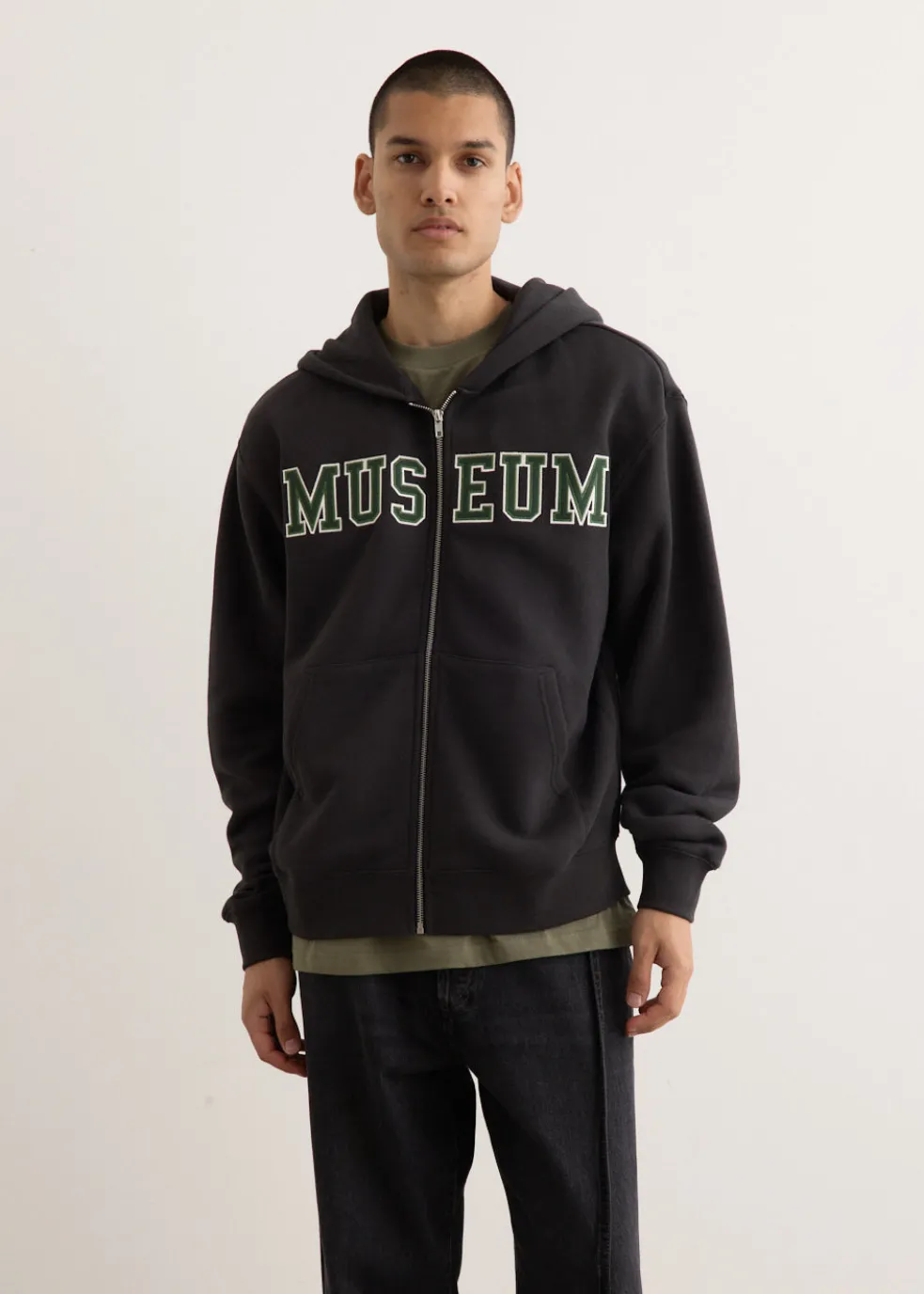Museum Zip-Up Hoodie