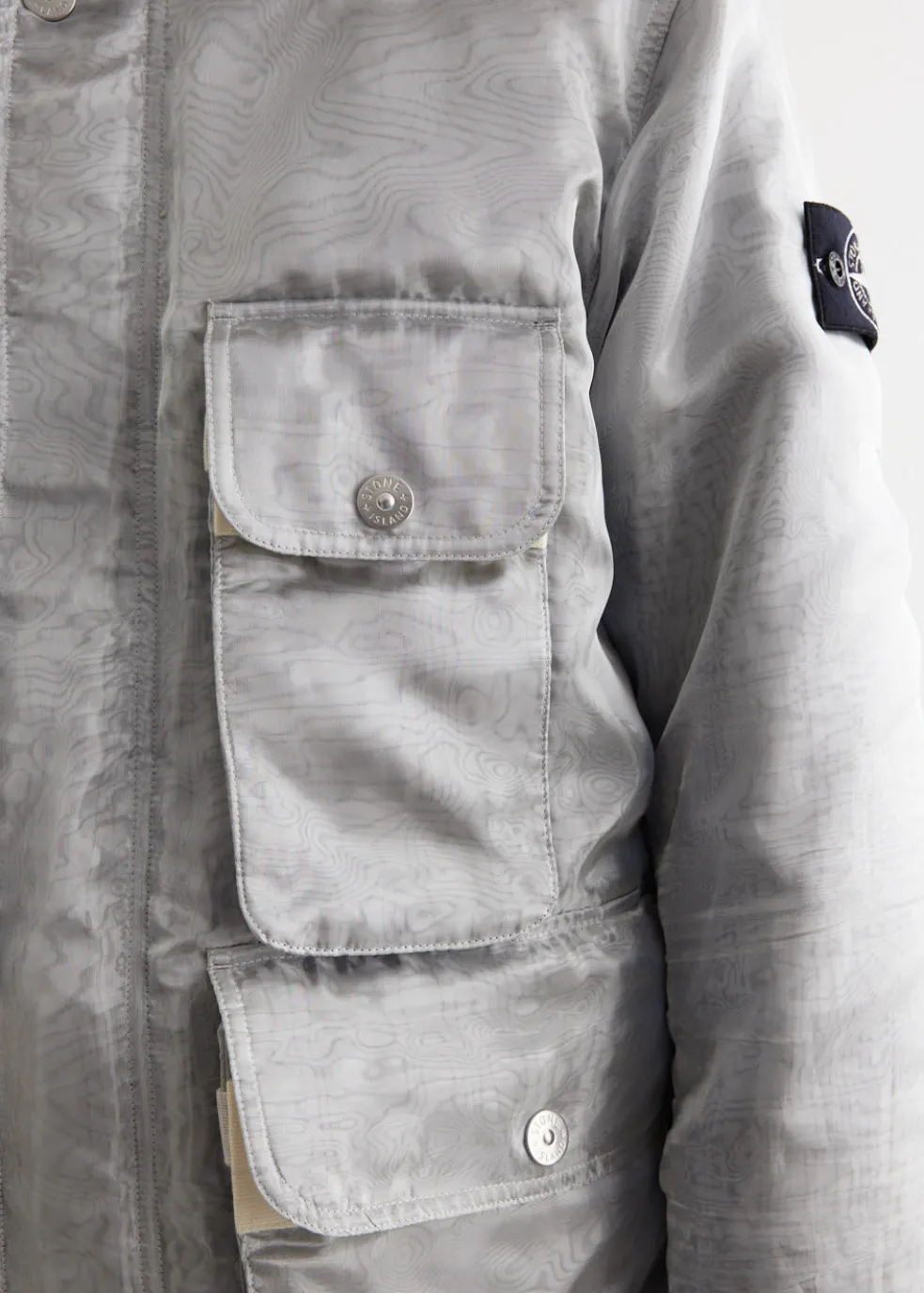 Nanometric Aluminium Down Jacket