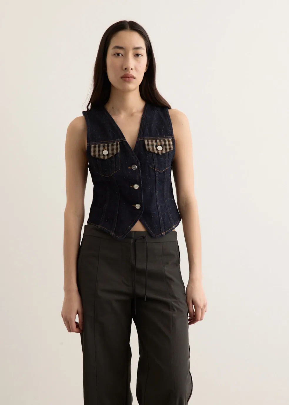Neppy Denim Vest
