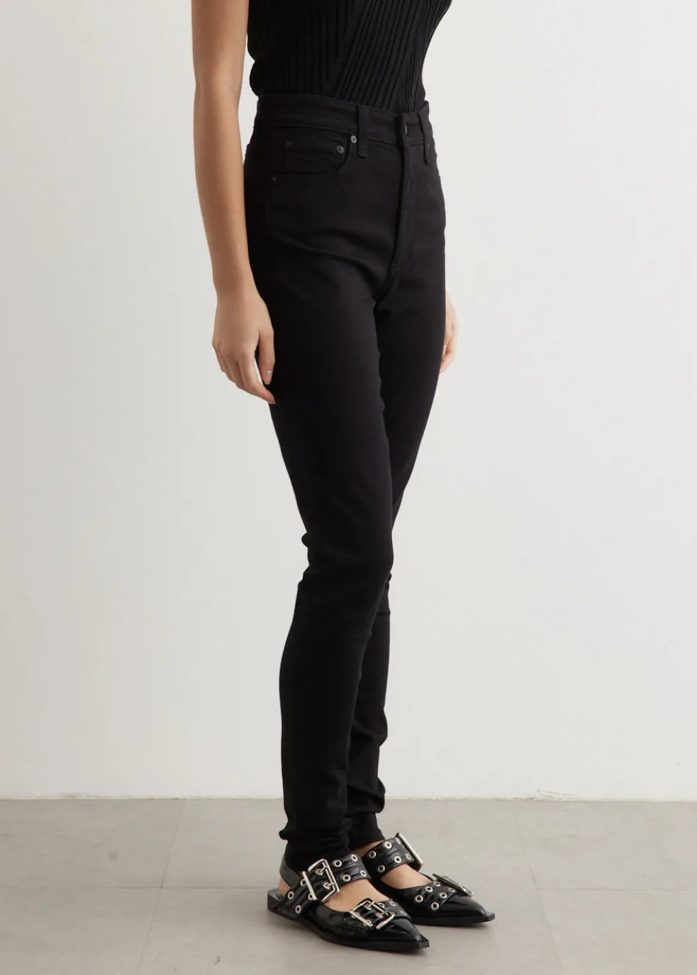 Nina High-Rise Skinny Jeans