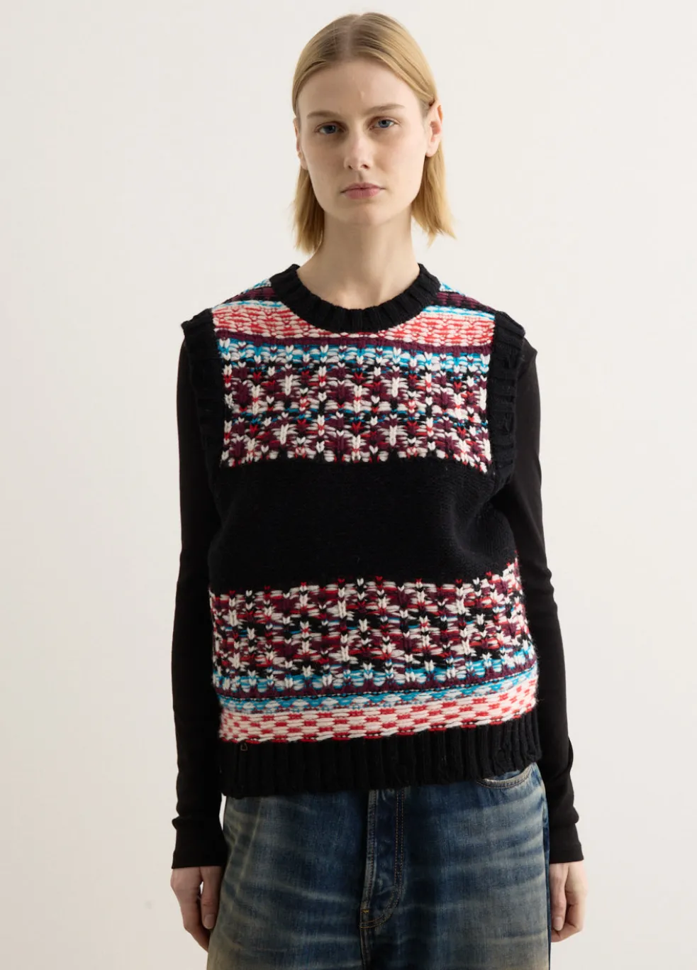 Nordic Crewneck Vest