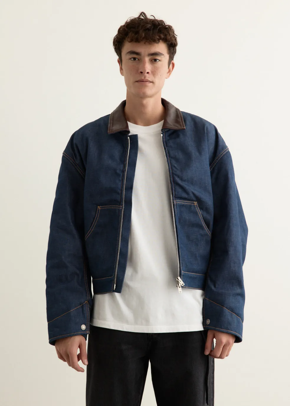 Ohniev Denim Indigo Jacket