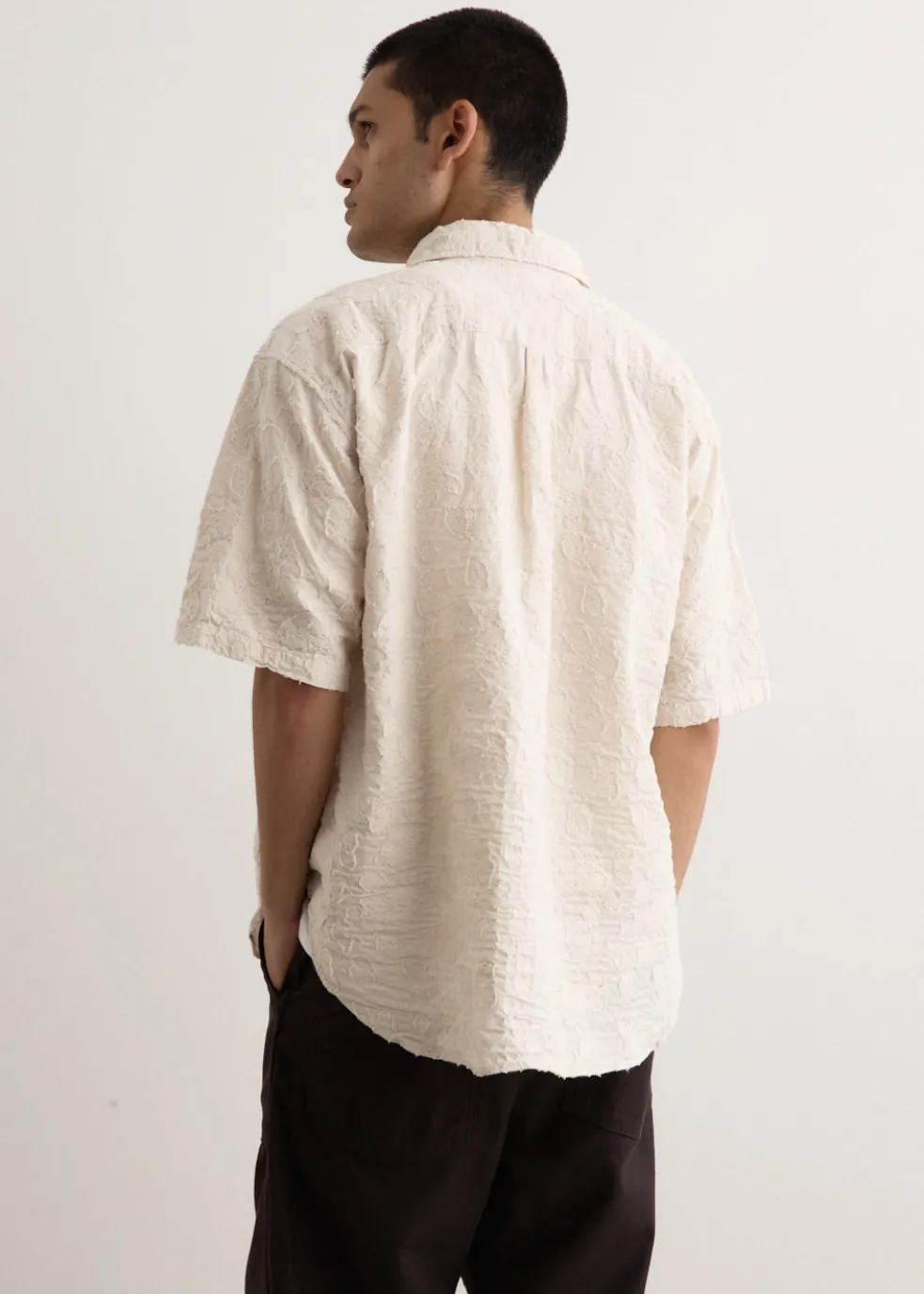 Ole Oversized Fil Coupe Short Sleeve Shirt