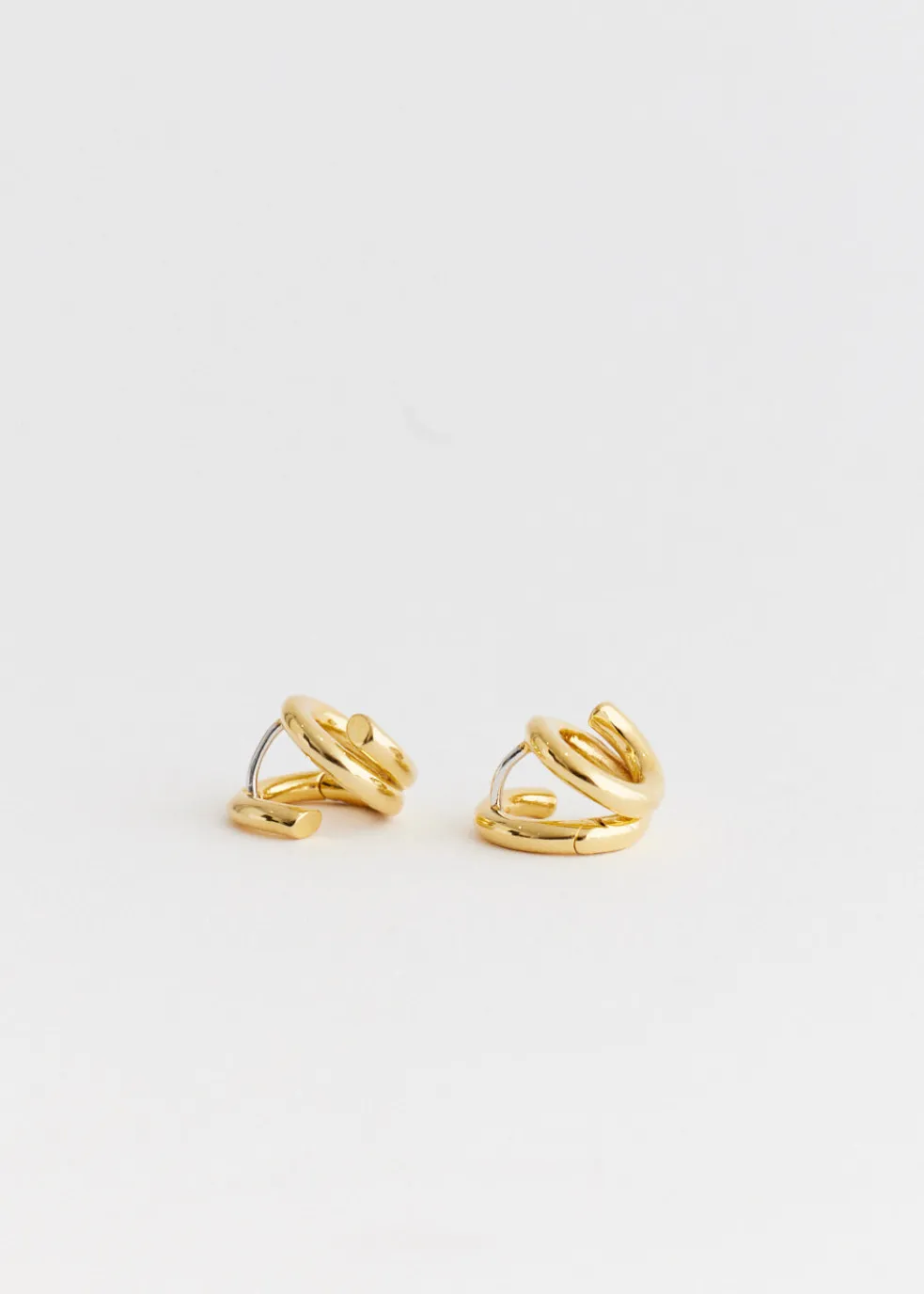 Open Coil Earrings