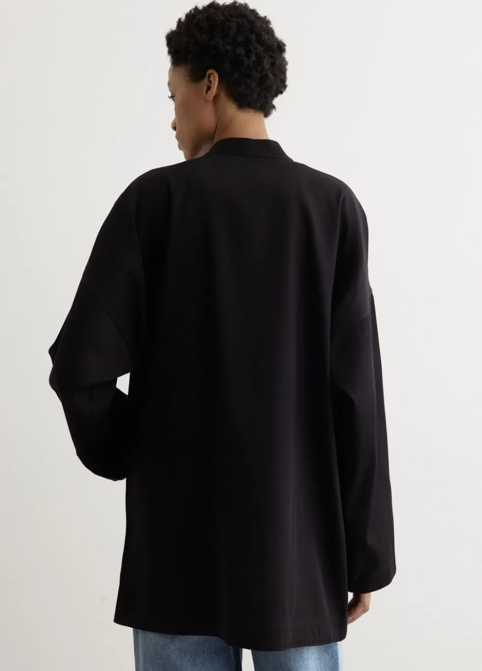 Oversized Cotton Cardigan