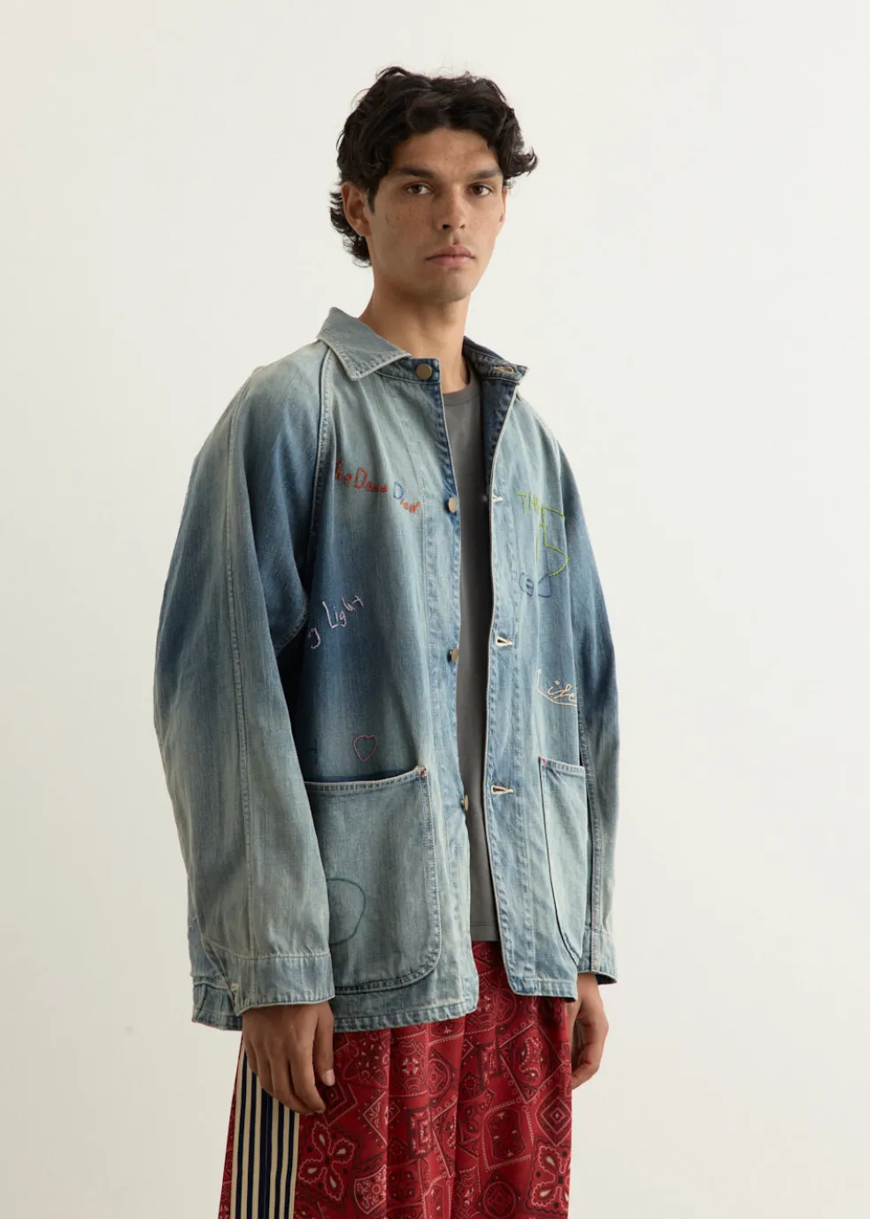 12oz Denim CACTUS Coverall (Memorial Embroidery Model)