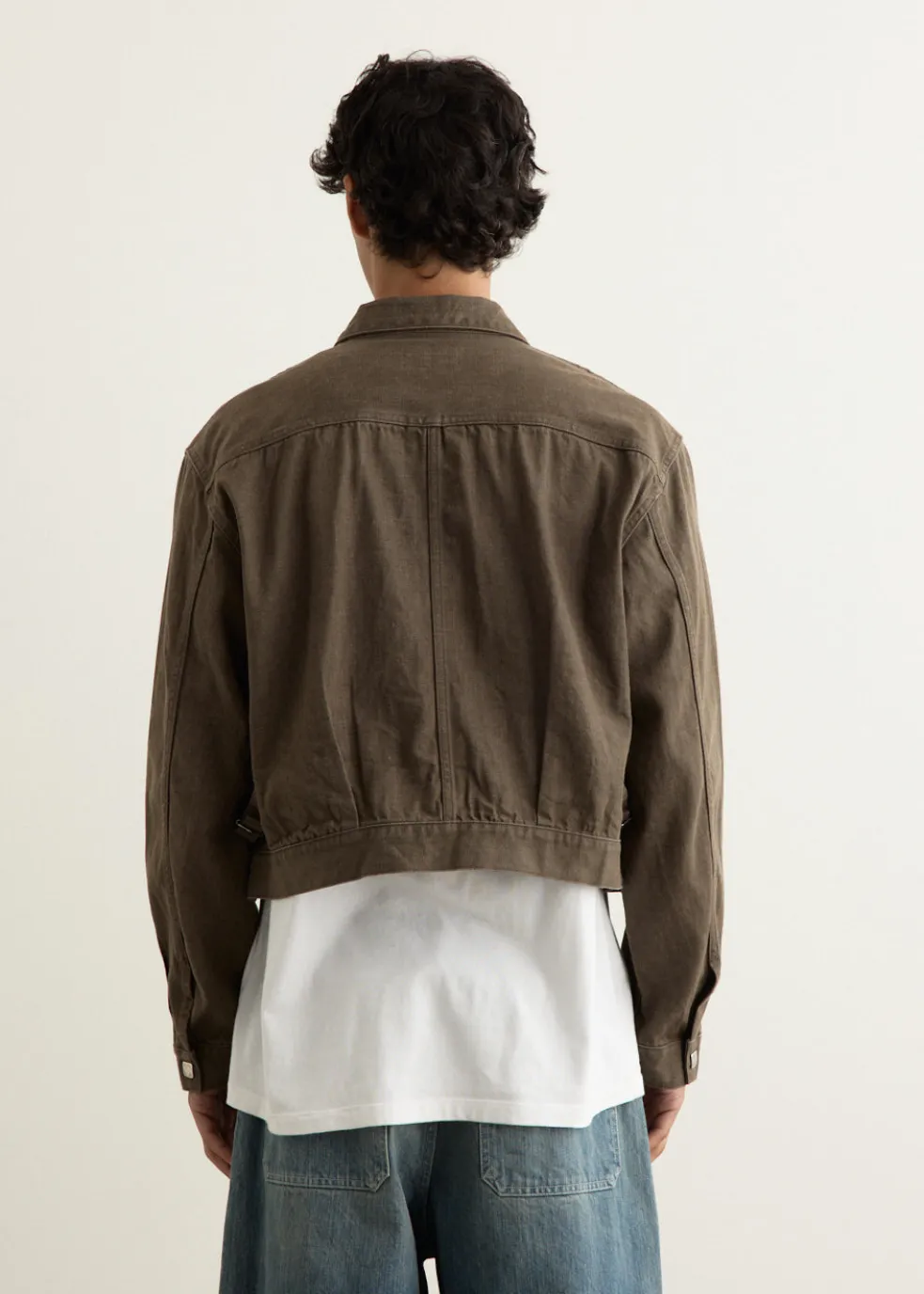 12oz YAGASURI Jacquard Denim Chimayo Drizzler JKT