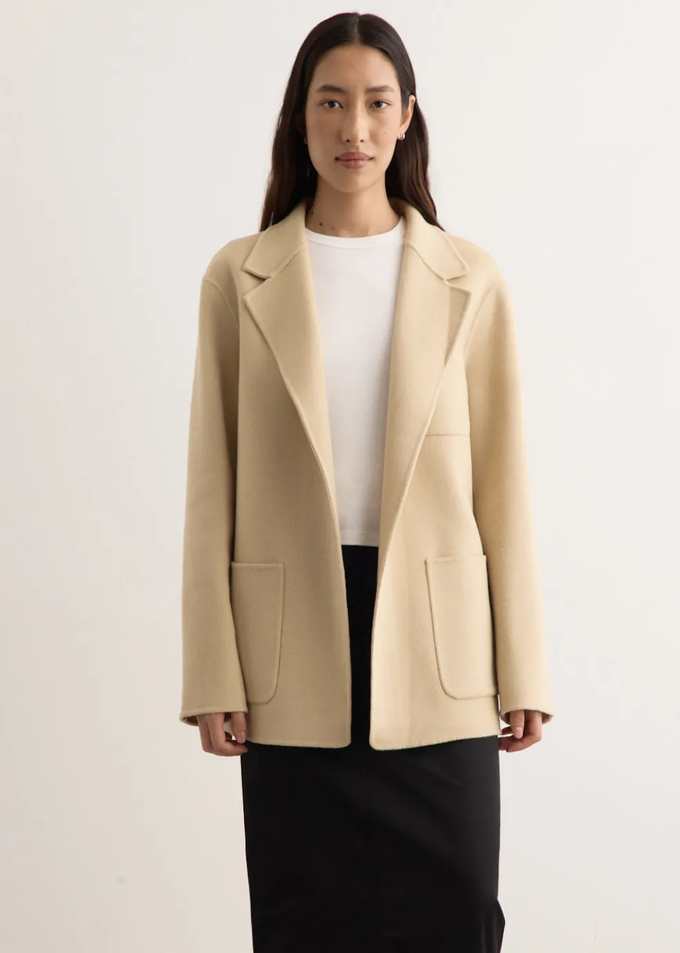 Patch Pocket Double Jacket