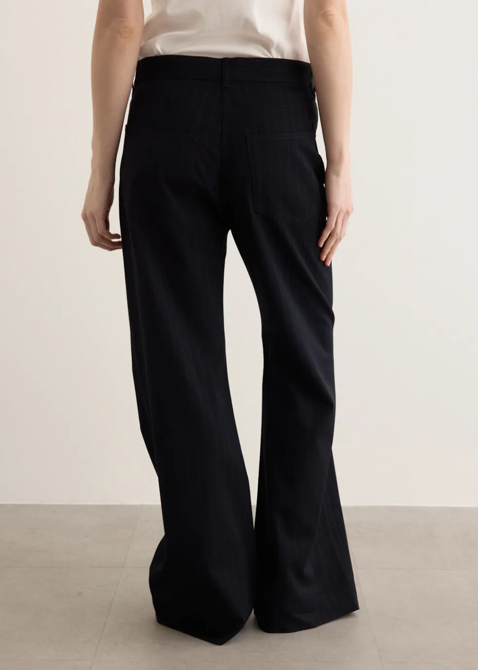 Pinstripe Trousers