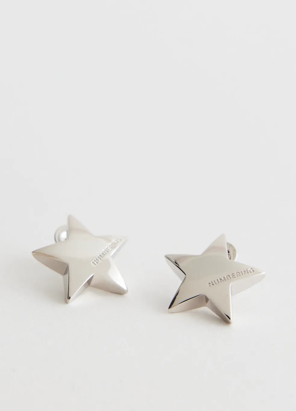 Plain Star Earrings