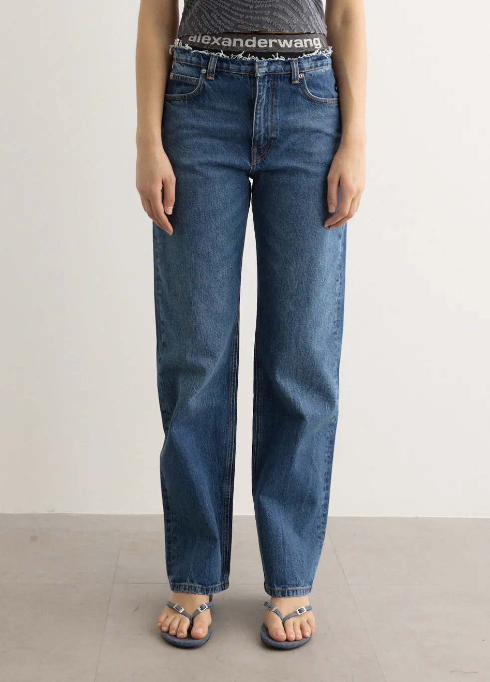 Pre-Styled EZ Jeans With Sporty Undie