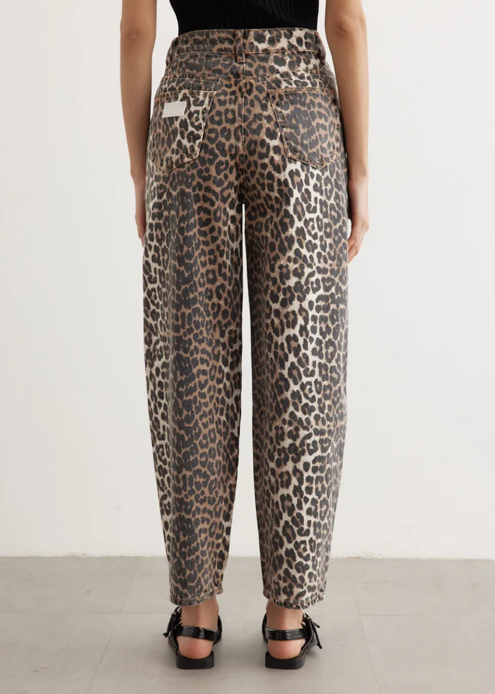 Print Denim Stary Jeans