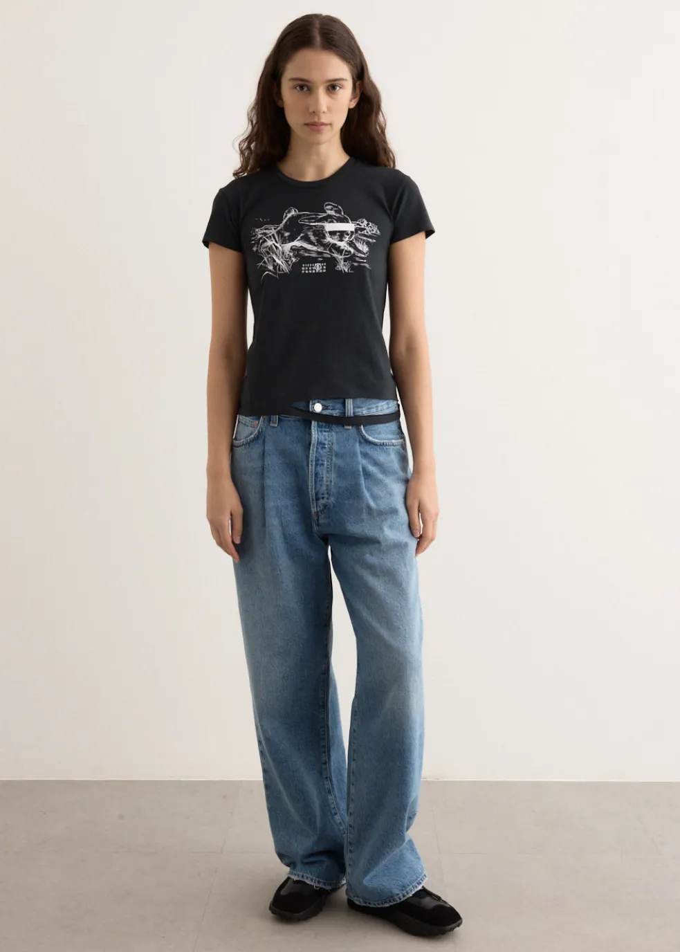 Rabbit Print T-Shirt