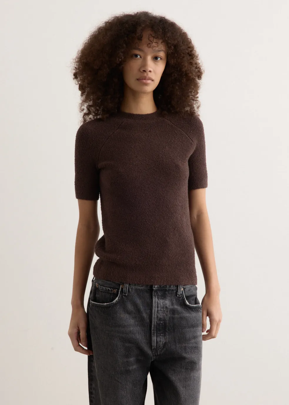 Raglan Sleeve Terry Knit