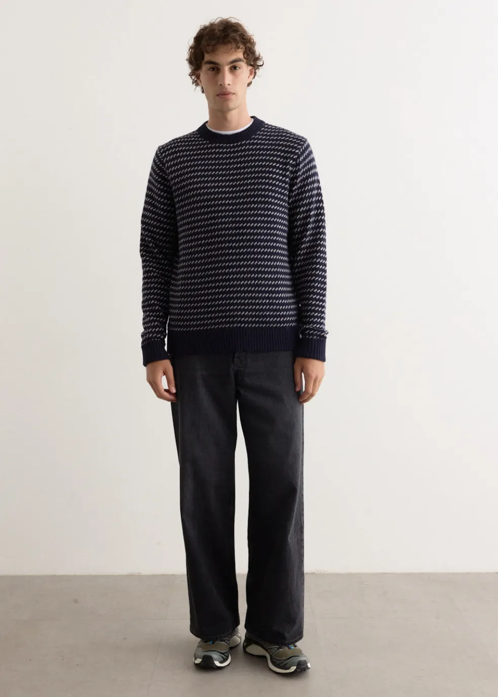 Recycled Wool Blend Sweater