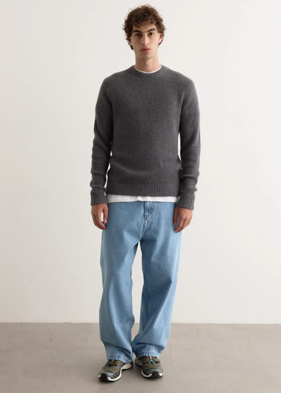 Recycled Wool Blend Sweater