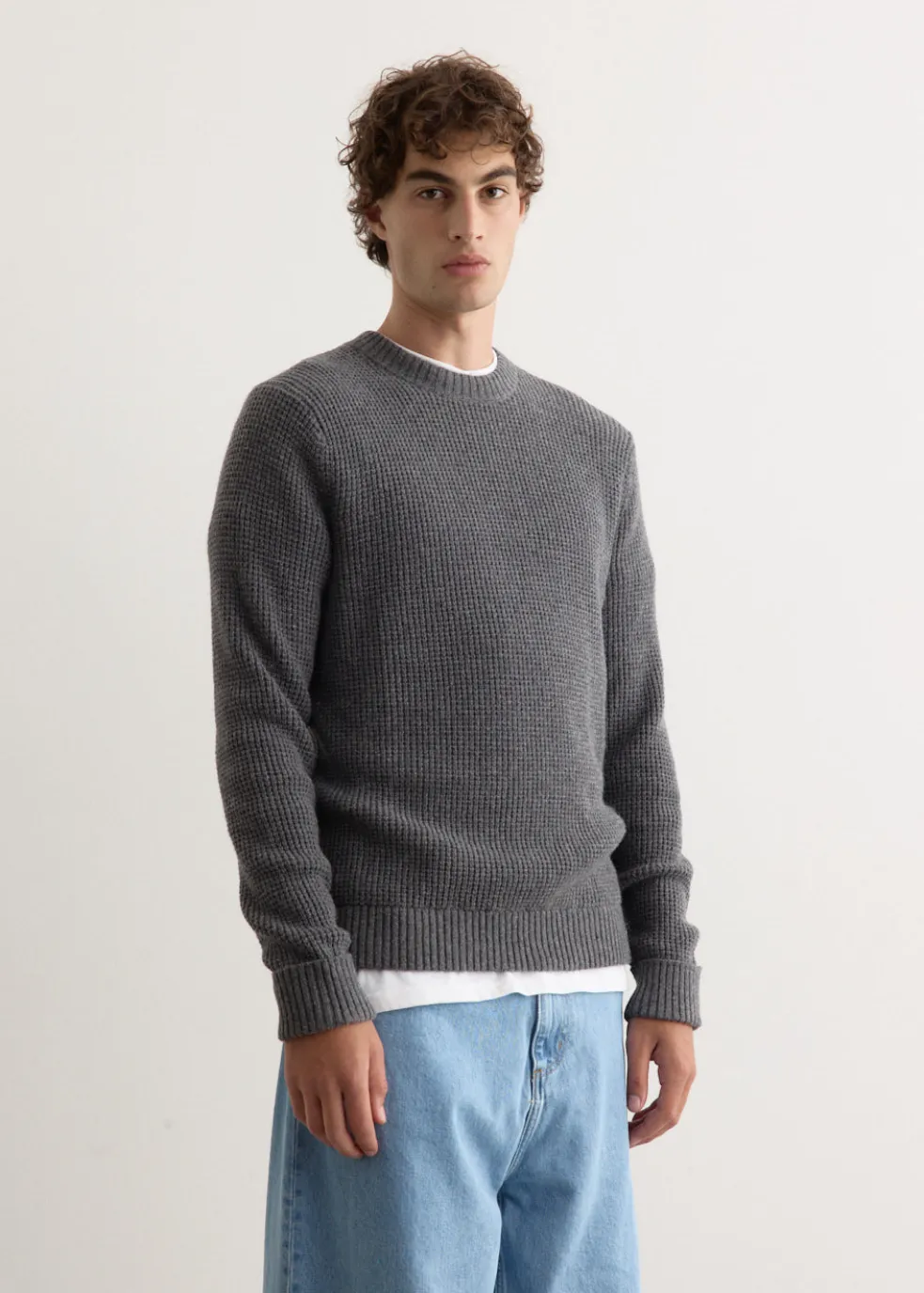 Recycled Wool Blend Sweater