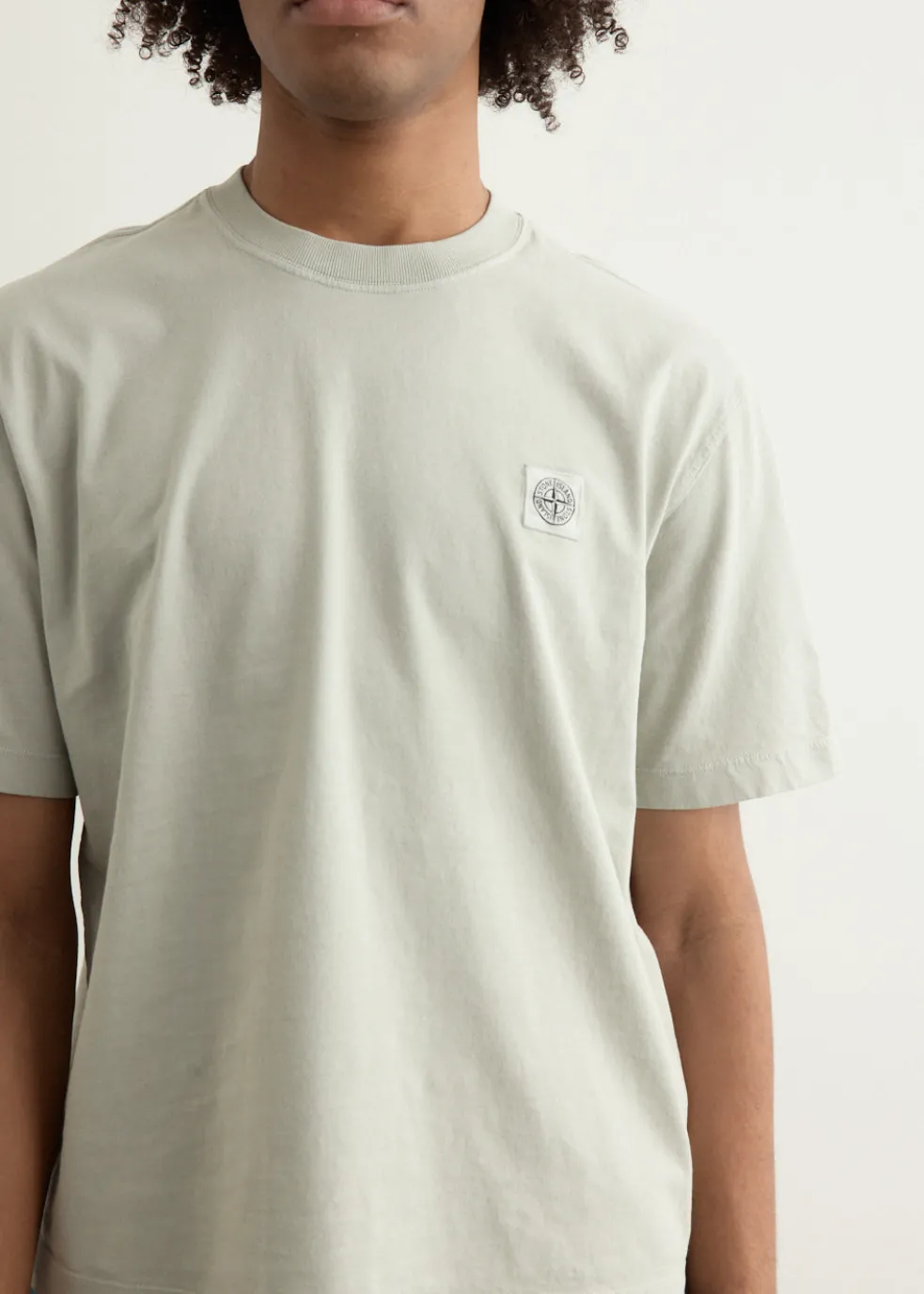 Regular Fit Compass Patch Overdyed T-Shirt