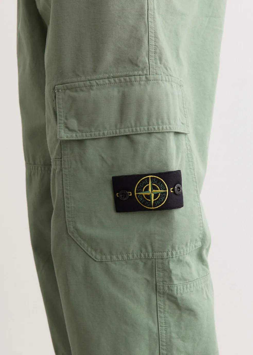 Relaxed Fit Cotton Ripstop Cargo Pants