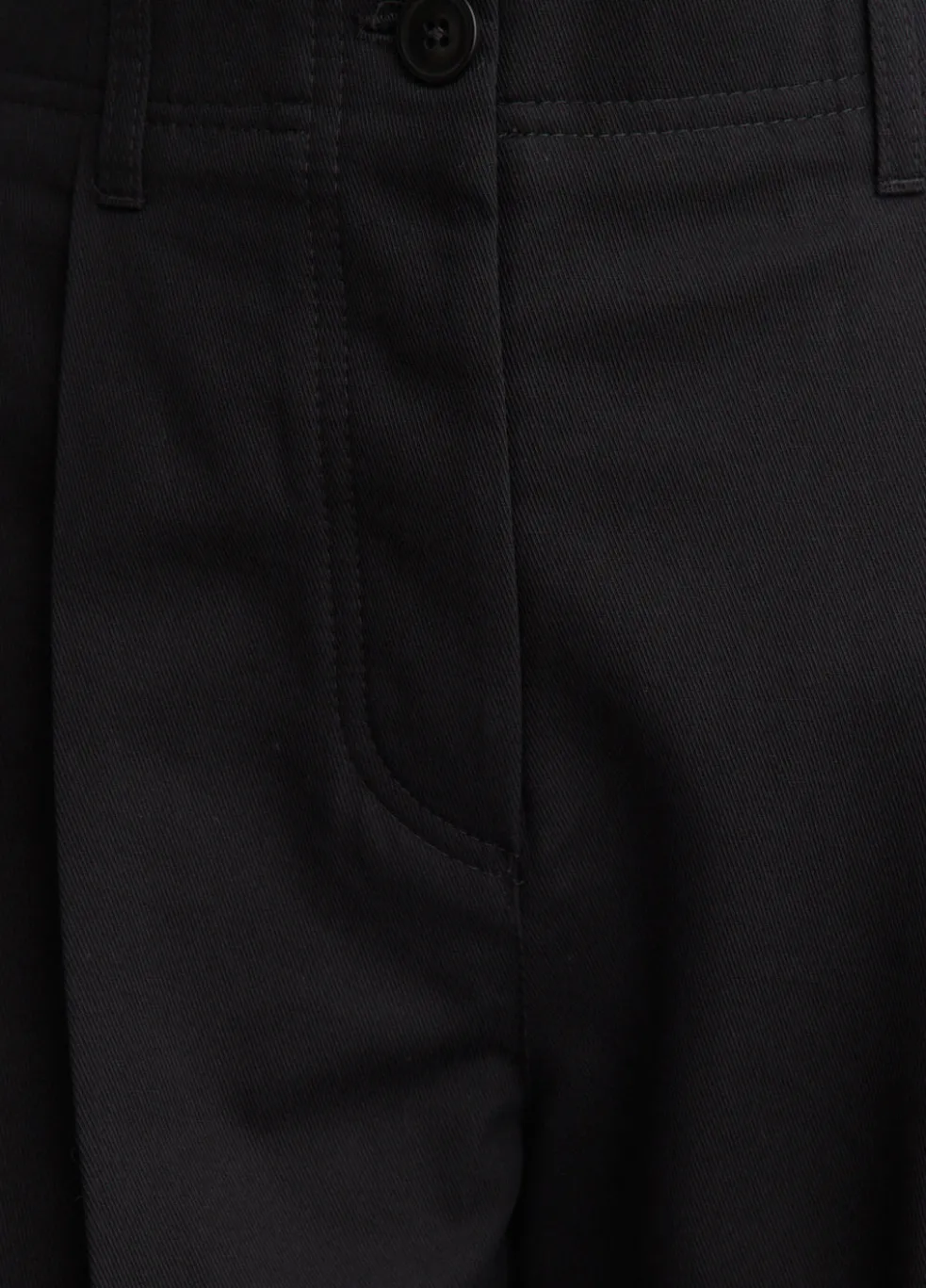 Relaxed Twill Shorts