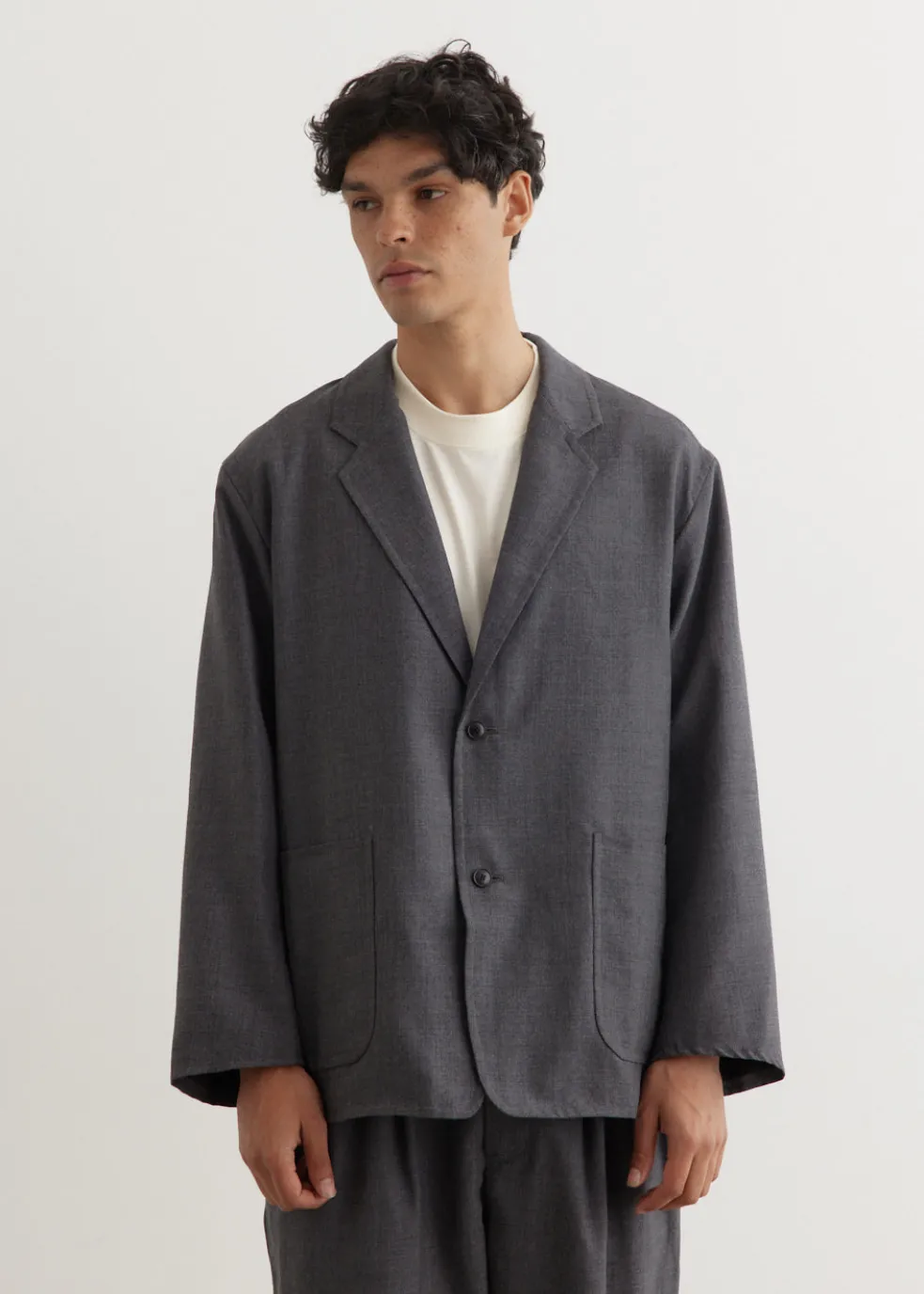 Relaxed Wool Jacket