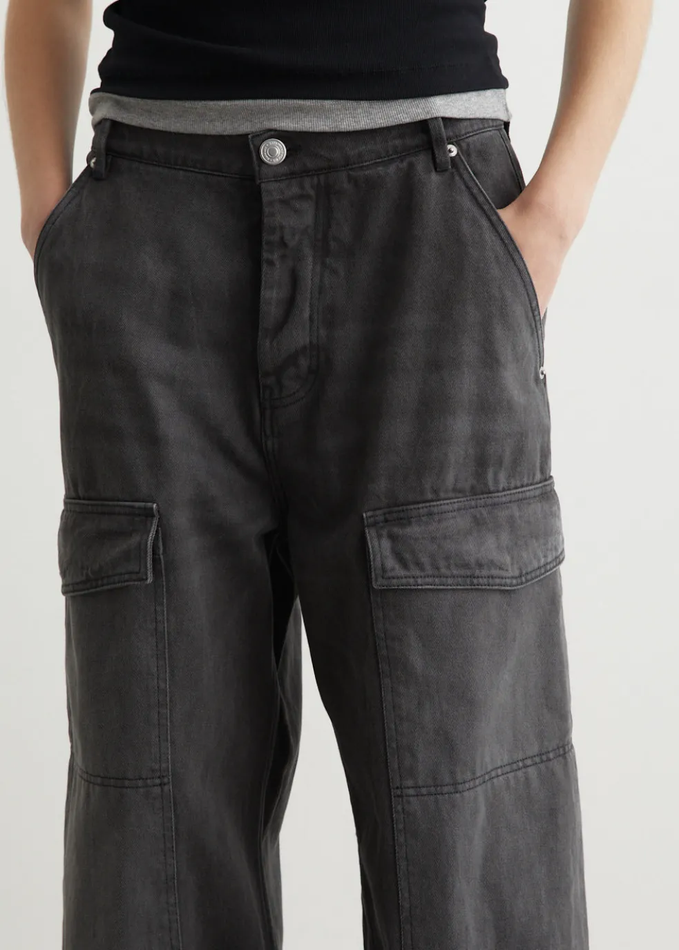 Relaxed Worker Baggy Pants