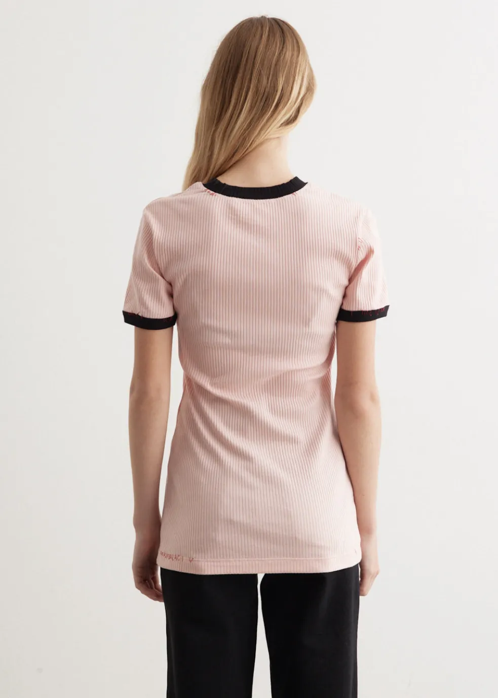 Ribbed Jersey T-Shirt