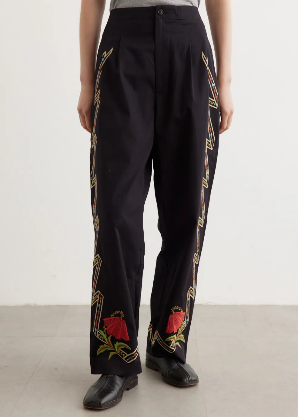Ribbon Hollyhock Trousers