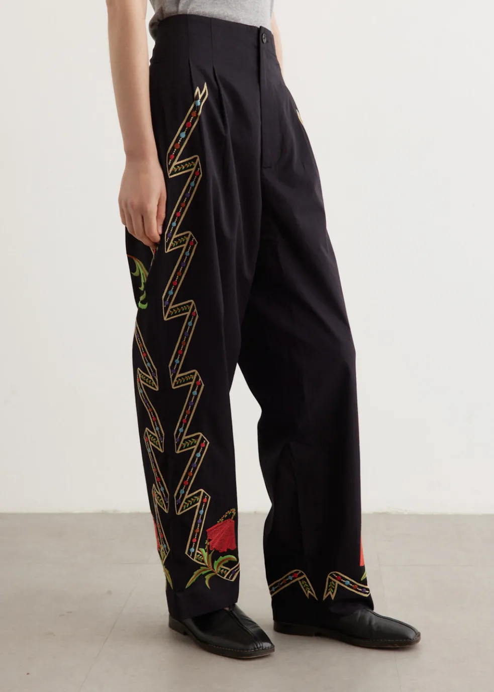 Ribbon Hollyhock Trousers