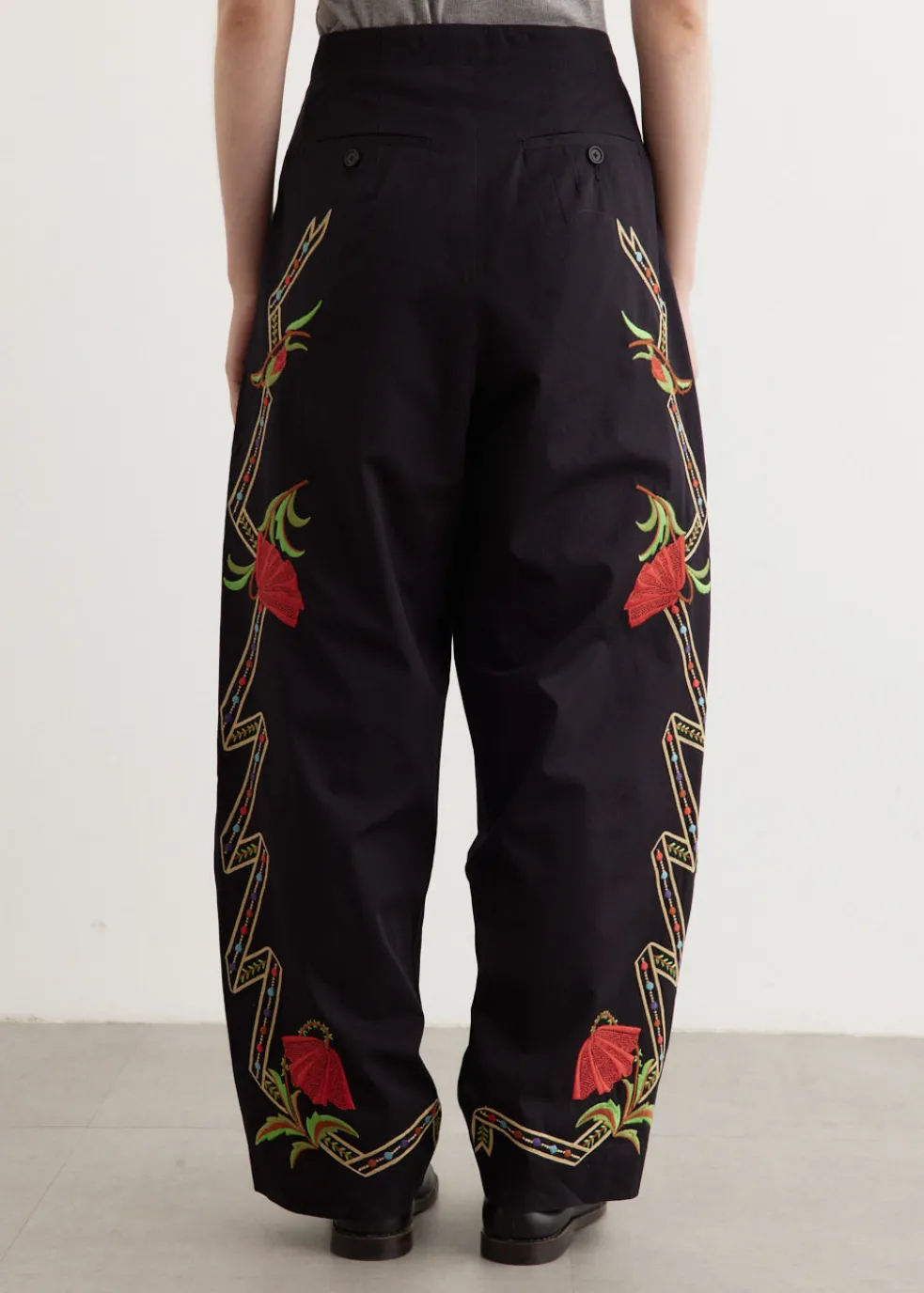 Ribbon Hollyhock Trousers